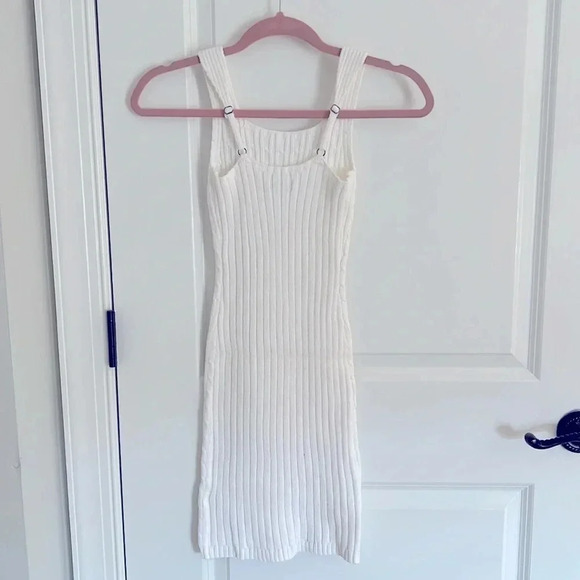 hollister Cable knit mini dress size XXS short adjustable straps NWOT - Picture 2 of 2